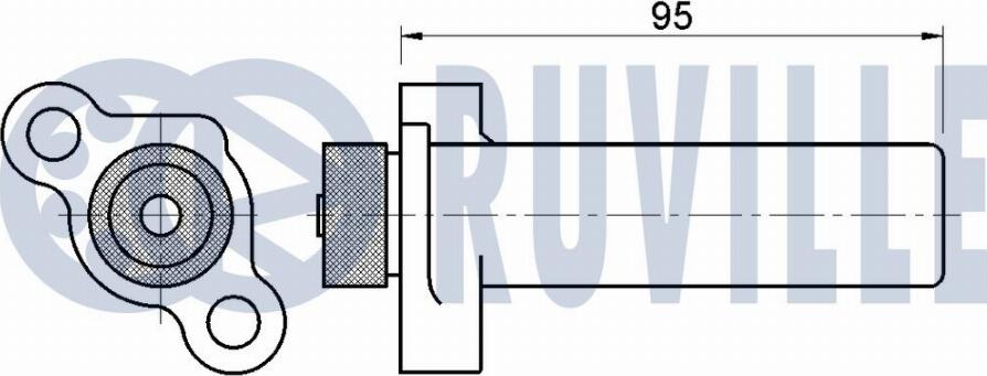 Ruville 542270 - Успокоитель, зубчатый ремень autosila-amz.com