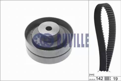 Ruville 5540370 - Комплект зубчатого ремня ГРМ autosila-amz.com