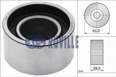 Ruville 55842 - Направляющий ролик, зубчатый ремень ГРМ autosila-amz.com