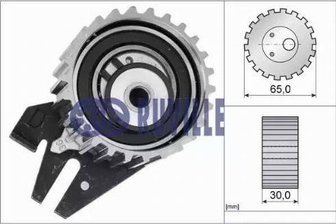 Ruville 56036 - Натяжной ролик, зубчатый ремень ГРМ autosila-amz.com