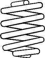 SACHS 997 223 - Пружина ходовой части autosila-amz.com
