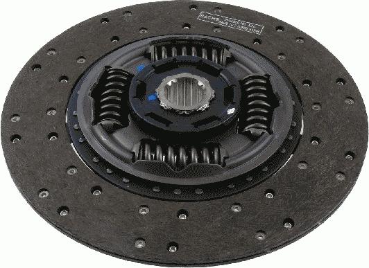 SACHS 1878 052 842 - Диск сцепления d362 40x18 MB Atego, SACHS autosila-amz.com