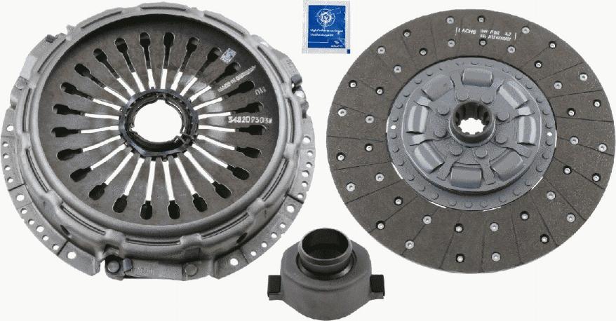 SACHS 3 400 068 031 - Комплект сцепления autosila-amz.com