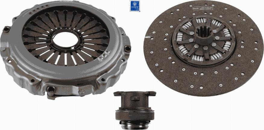 SACHS 3 400 077 071 - Комплект сцепления autosila-amz.com