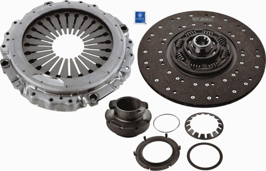 SACHS 3 400 116 901 - Комплект сцепления autosila-amz.com