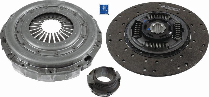 SACHS 3400 121 401 - Комплект сцепления autosila-amz.com