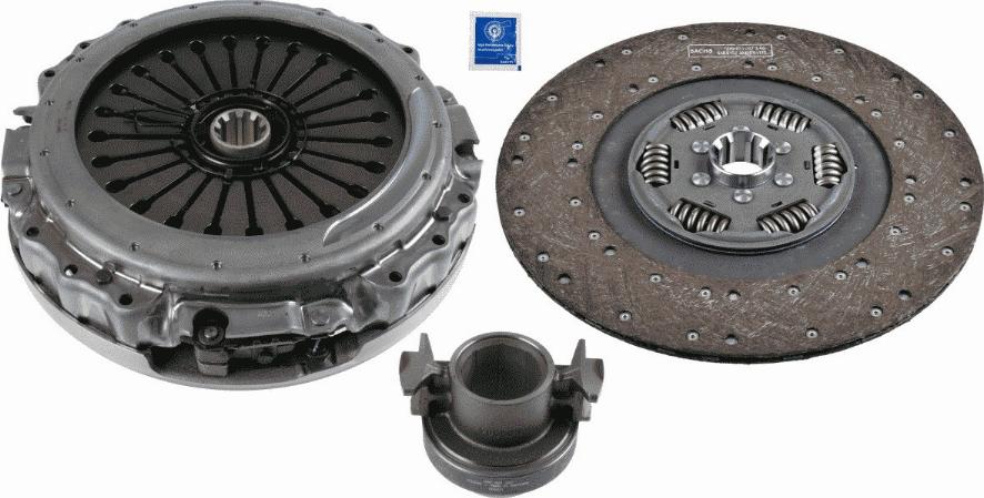 SACHS 3 400 121 601 - Комплект сцепления autosila-amz.com