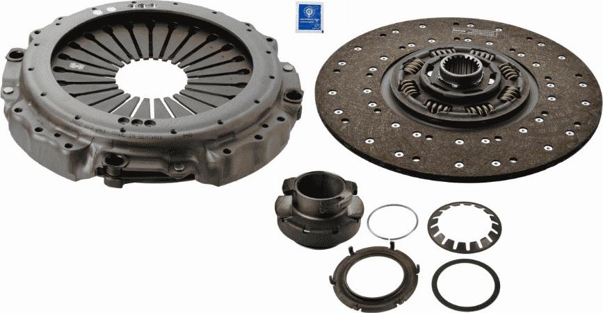 SACHS 3400 123 101 - Комплект сцепления autosila-amz.com