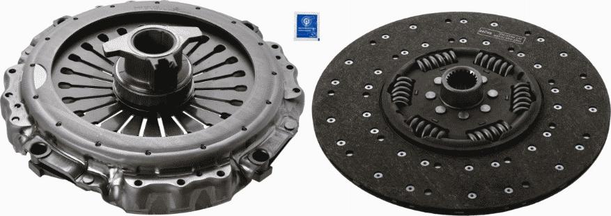 SACHS 3400 123 801 - Комплект сцепления autosila-amz.com