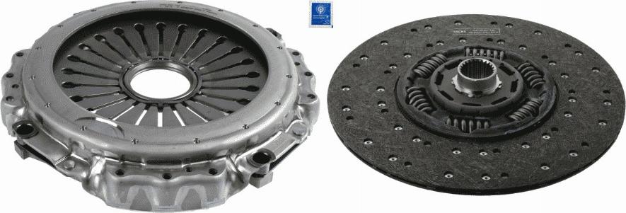 SACHS 3400 122 001 - Комплект сцепления autosila-amz.com