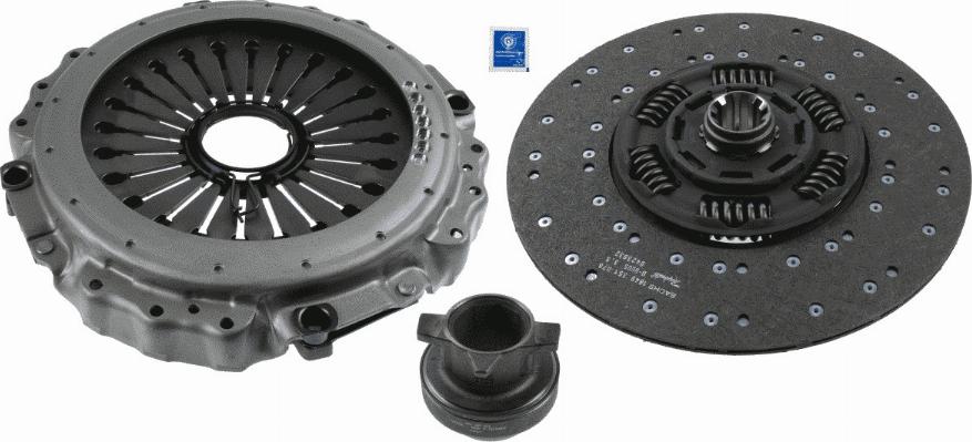 SACHS 3 400 122 301 - Комплект сцепления autosila-amz.com