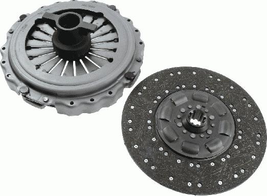 SACHS 3400 700 454 - Комплект сцепления autosila-amz.com