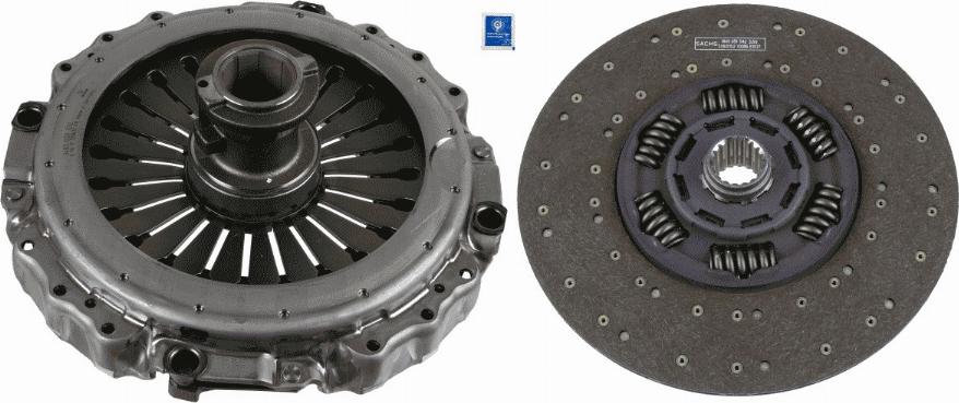 SACHS 3 400 700 415 - Комплект сцепления autosila-amz.com