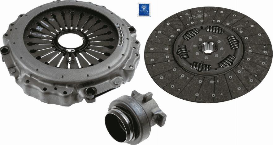 SACHS 3400 700 435 - Комплект сцепления autosila-amz.com