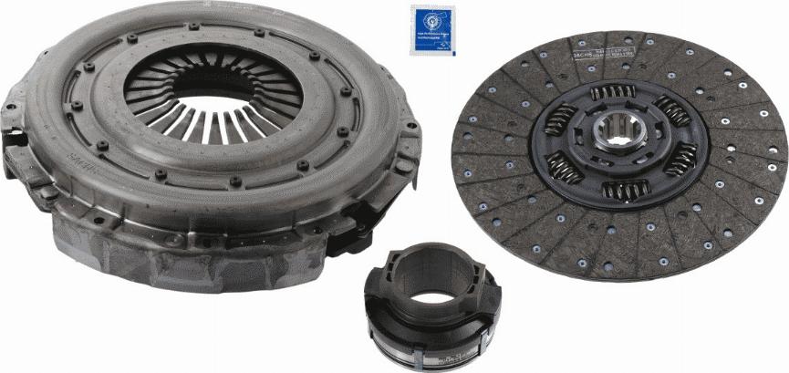 SACHS 3400 700 436 - Комплект сцепления autosila-amz.com