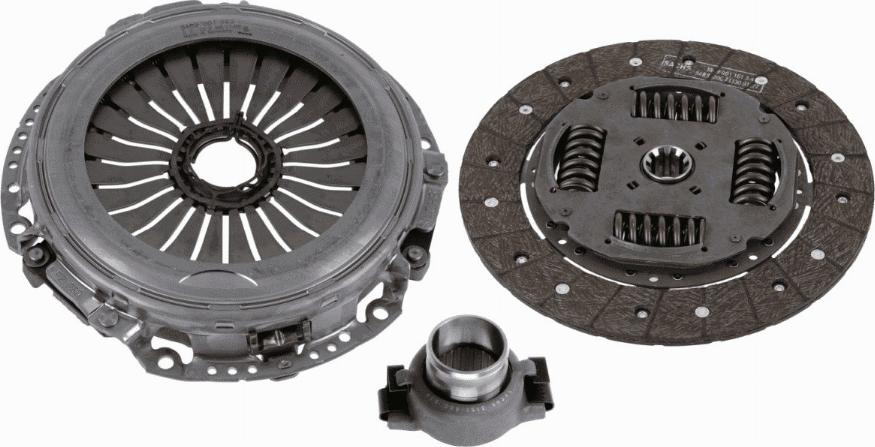 SACHS 3400 700 549 - Комплект сцепления autosila-amz.com