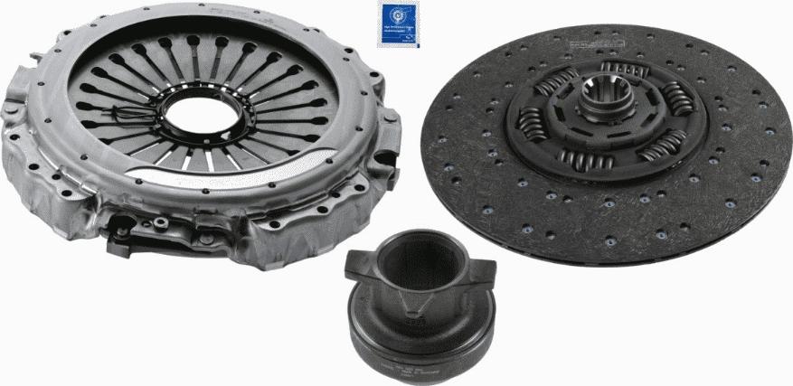 SACHS 3400 700 521 - Комплект сцепления autosila-amz.com