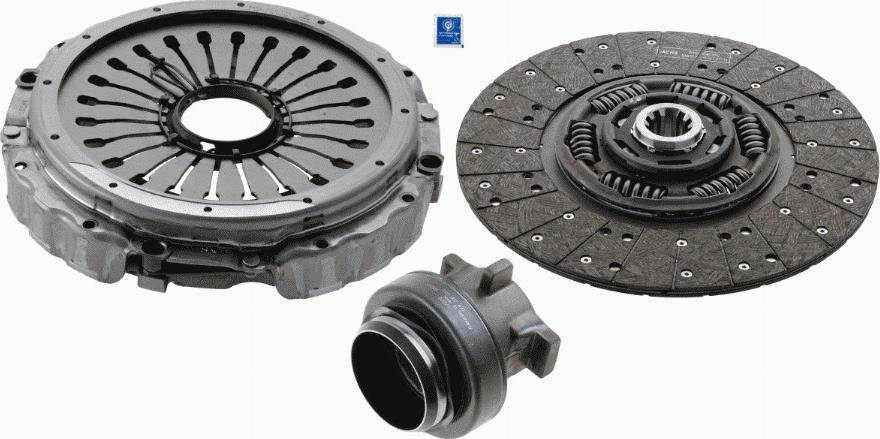 SACHS 3400 700 608 - Комплект сцепления autosila-amz.com