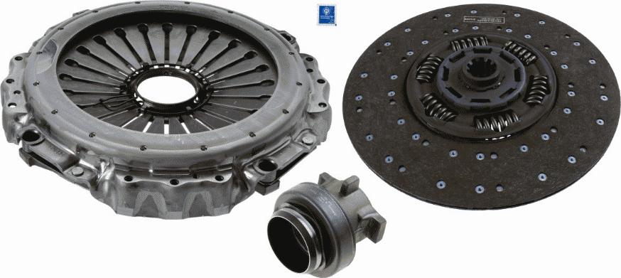 SACHS 3400 700 395 - Комплект сцепления autosila-amz.com