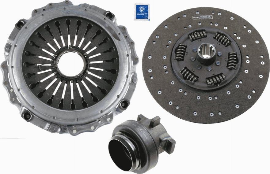 SACHS 3 400 700 368 - Комплект сцепления autosila-amz.com