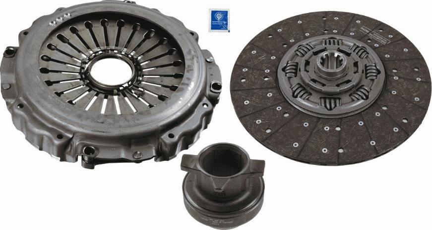 SACHS 3 400 700 310 - Комплект сцепления autosila-amz.com