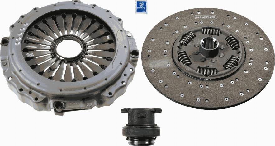 SACHS 3400 700 313 - Комплект сцепления autosila-amz.com