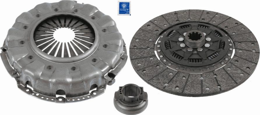 SACHS 3400 700 339 - Комплект сцепления autosila-amz.com