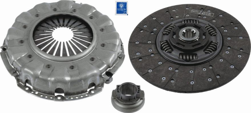 SACHS 3 400 700 338 - Комплект сцепления autosila-amz.com