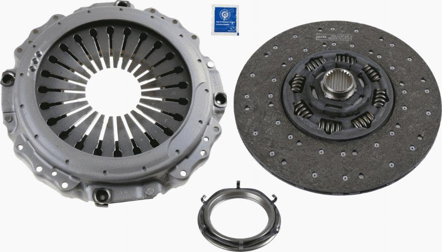 SACHS 3400 700 323 - Комплект сцепления autosila-amz.com