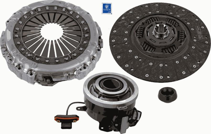 SACHS 3400 710 094 - Комплект сцепления autosila-amz.com