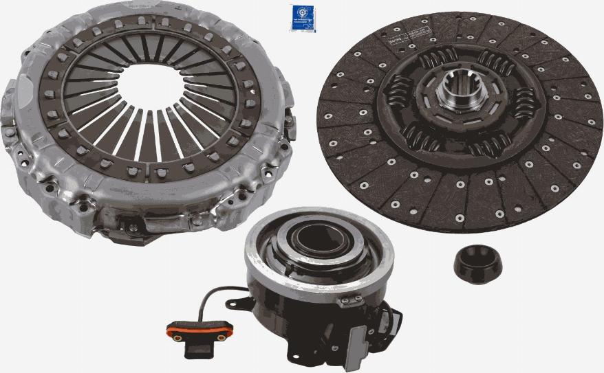 SACHS 3400 710 092 - Комплект сцепления autosila-amz.com