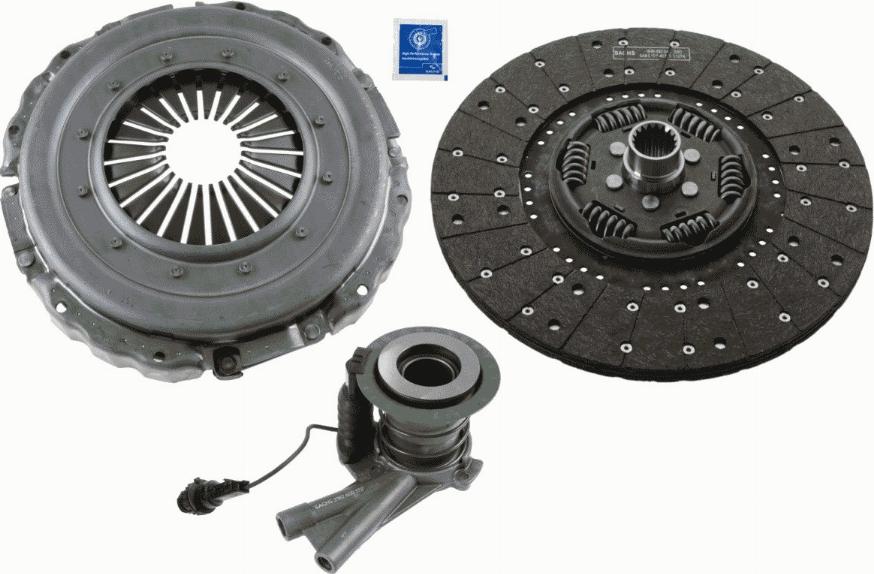 SACHS 3400 710 013 - Комплект сцепления autosila-amz.com