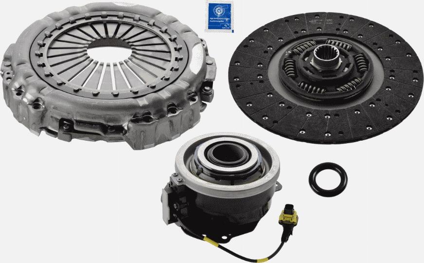 SACHS 3400 710 070 - Комплект сцепления autosila-amz.com