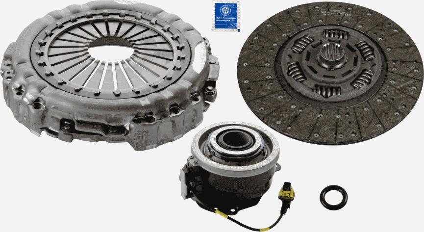 SACHS 3400 710 071 - Комплект сцепления autosila-amz.com