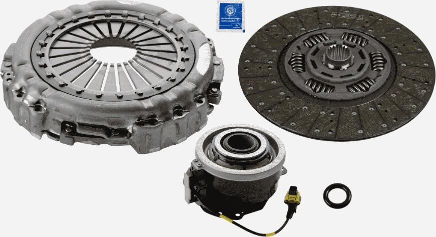 SACHS 3400 710 072 - Комплект сцепления autosila-amz.com