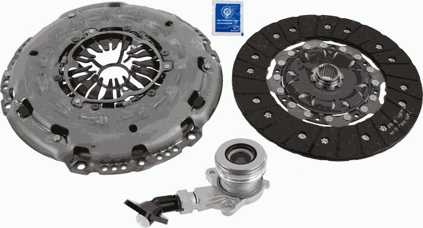 SACHS 3000 990 499 - Комплект сцепления autosila-amz.com