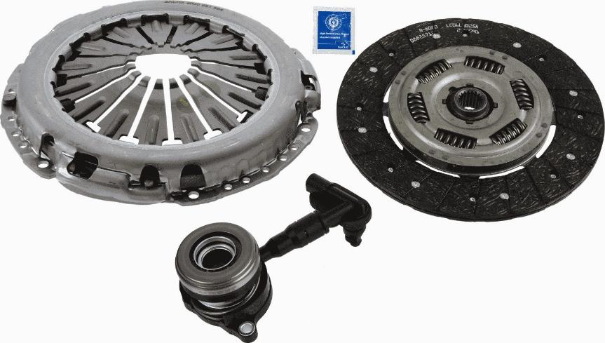 SACHS 3000 990 495 - Комплект сцепления autosila-amz.com