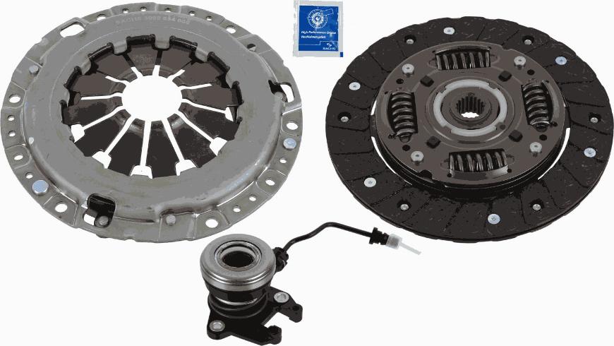 SACHS 3000 990 496 - Комплект сцепления autosila-amz.com