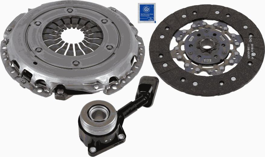 SACHS 3000 990 446 - Комплект сцепления autosila-amz.com