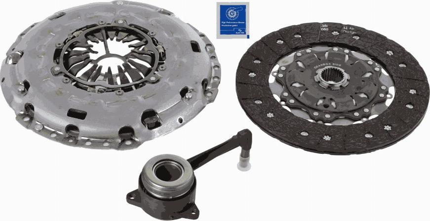 SACHS 3000 990 425 - Комплект сцепления autosila-amz.com