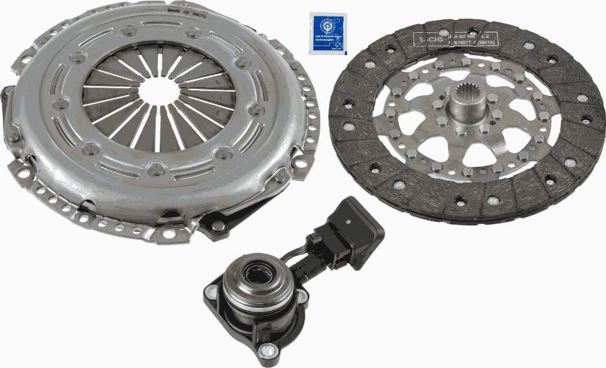 SACHS 3000 990 549 - Комплект сцепления autosila-amz.com