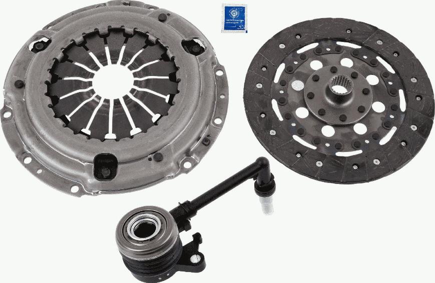 SACHS 3000 990 553 - Комплект сцепления autosila-amz.com