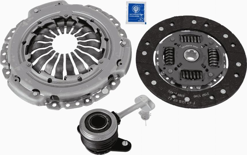 SACHS 3000 990 504 - Комплект сцепления autosila-amz.com