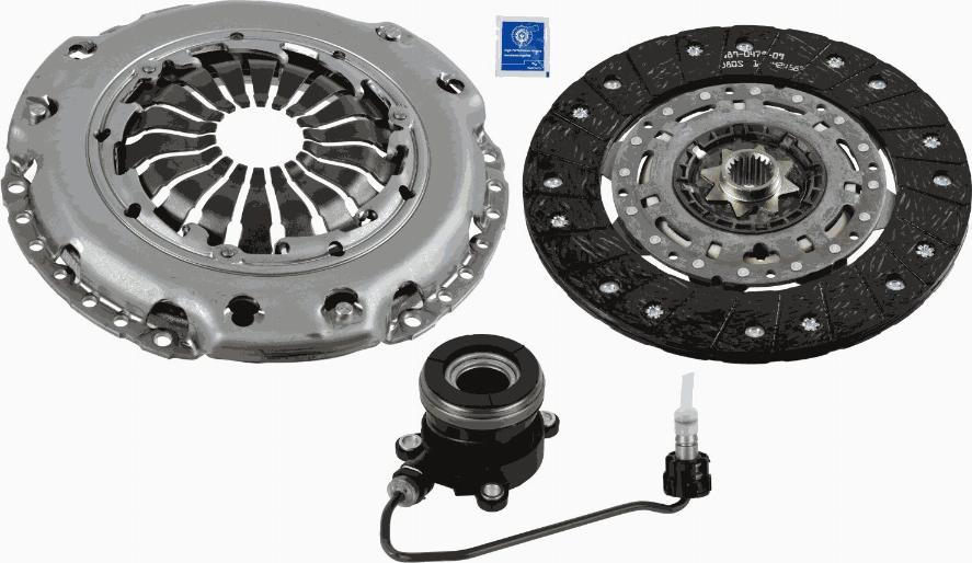 SACHS 3000 990 525 - Комплект сцепления autosila-amz.com