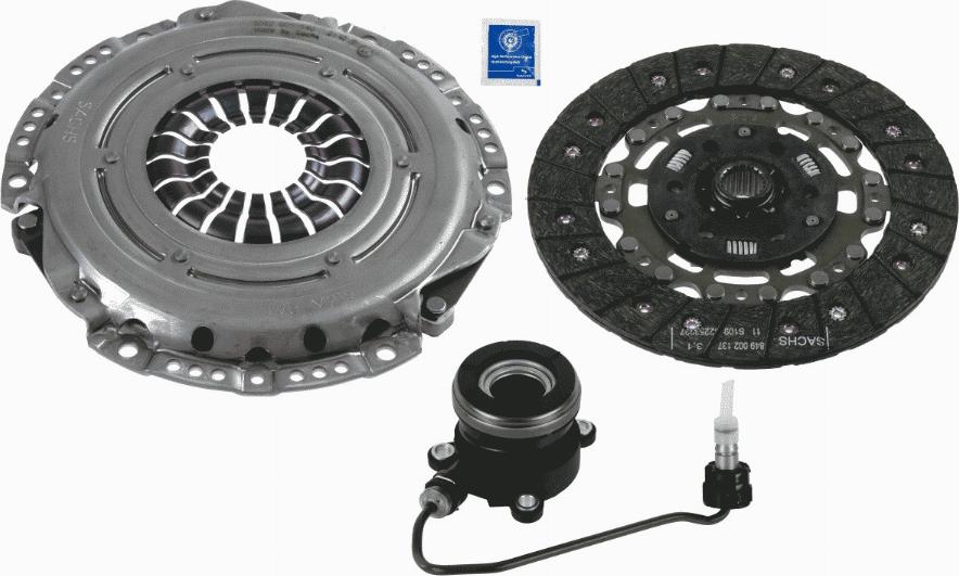 SACHS 3000 990 527 - Комплект сцепления autosila-amz.com