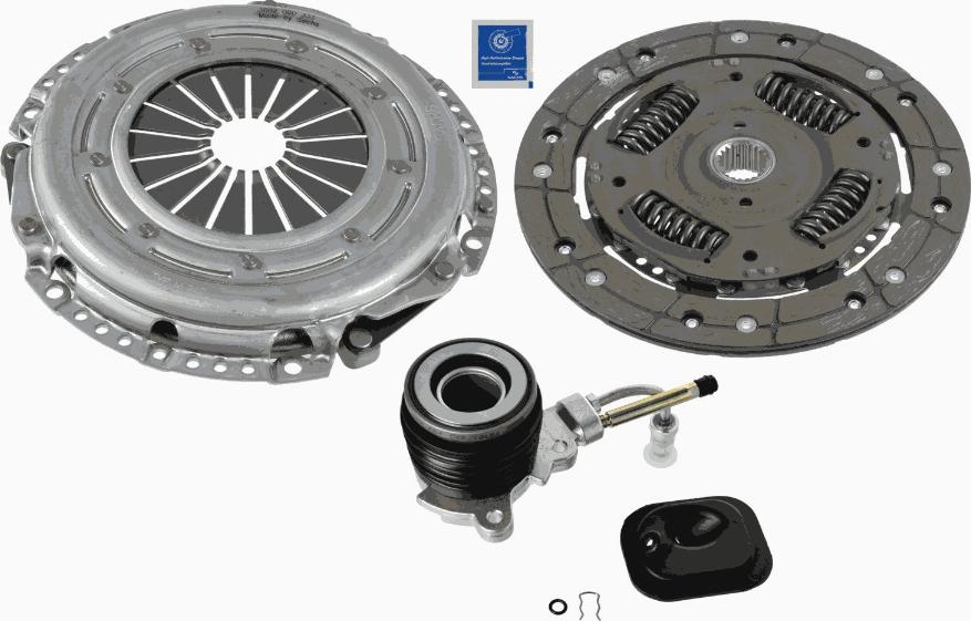 SACHS 3000 990 004 - Комплект сцепления autosila-amz.com