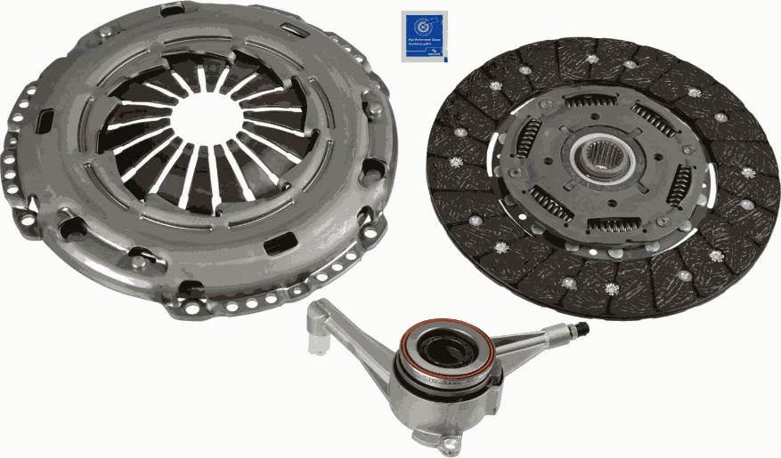 SACHS 3000 990 020 - Комплект сцепления autosila-amz.com