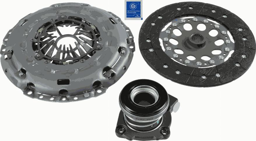 SACHS 3 000 990 115 - Комплект сцепления autosila-amz.com