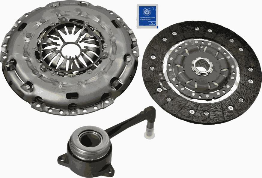 SACHS 3000 990 121 - Комплект сцепления autosila-amz.com