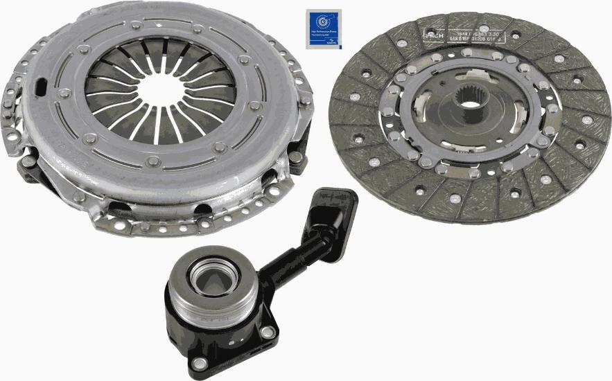 SACHS 3000 990 392 - Комплект сцепления autosila-amz.com